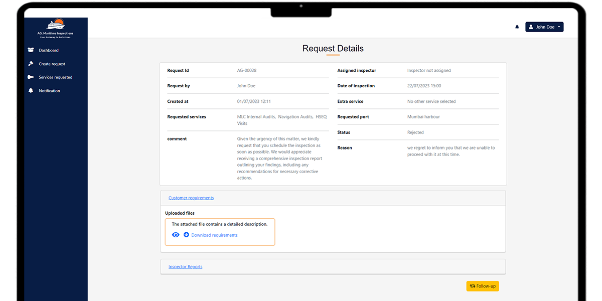 Digitizing Marine Inspections with a Centralized Operations Platform