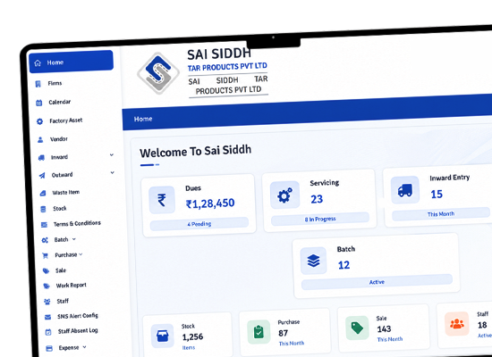 End-to-End Factory Management System for Smarter Manufacturing