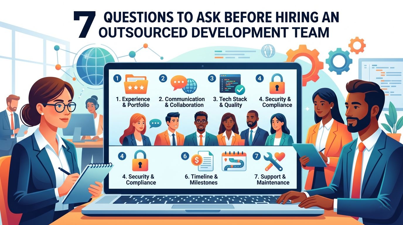 7 Questions to Ask Before Hiring an Outsourced Development Team
